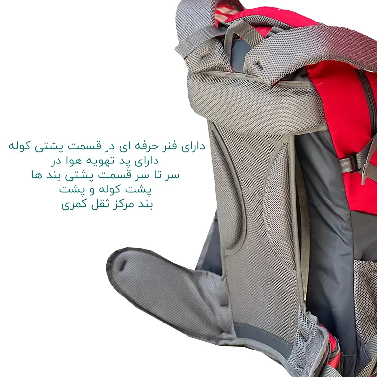 کوله پشتی کوهنوردی DEUTER مدل DTR1221 حجم 55 لیتری