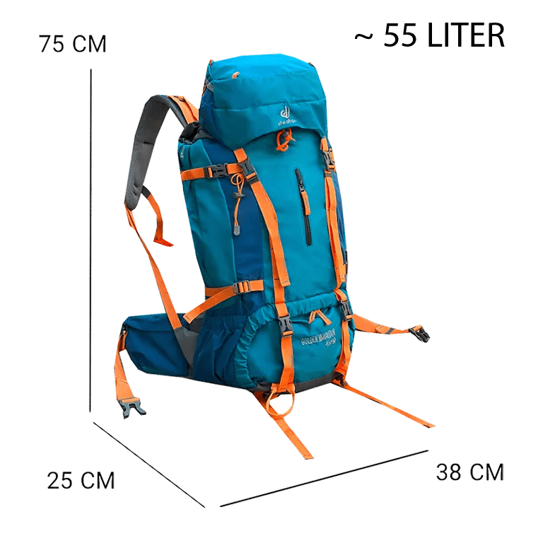 کوله پشتی کوهنوردی DEUTER مدل DTR150 حجم 10+45 لیتری
