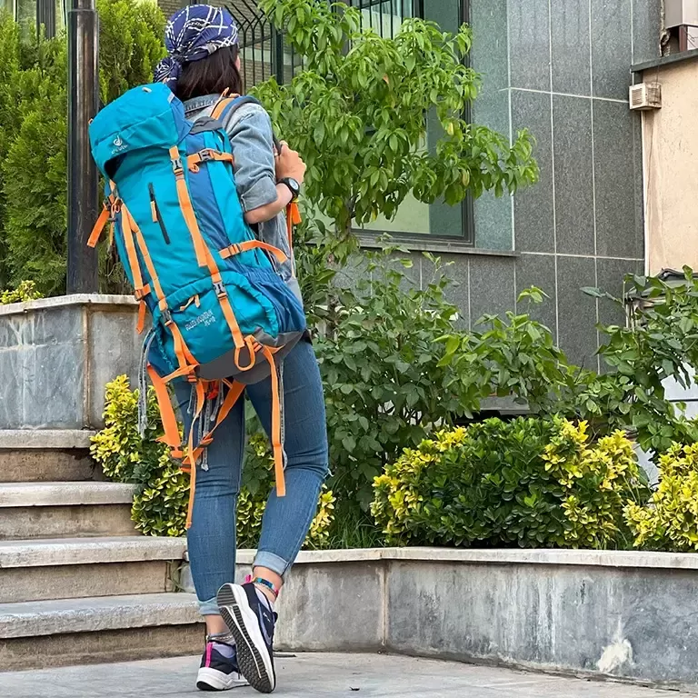 کوله پشتی کوهنوردی DEUTER مدل DTR150 حجم 10+45 لیتری