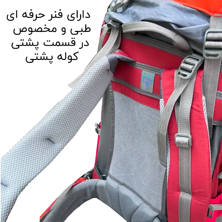 کوله پشتی کوهنوردی DEUTER مدل DTR145 حجم 10+45 لیتری