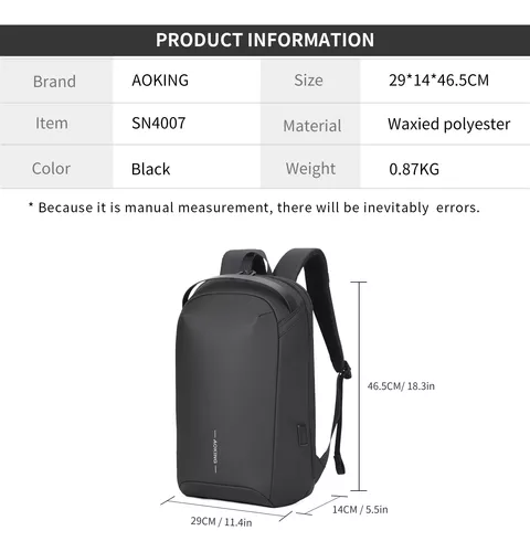 کوله پشتی AOKING مدل SN4007