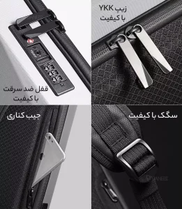 قفل کوله پشتی لپ تاپ BANGE مدل BG-22201