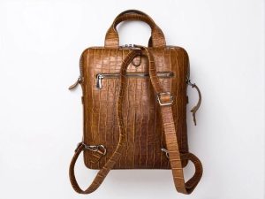 کیف چرم ایستاده مدل یاریس