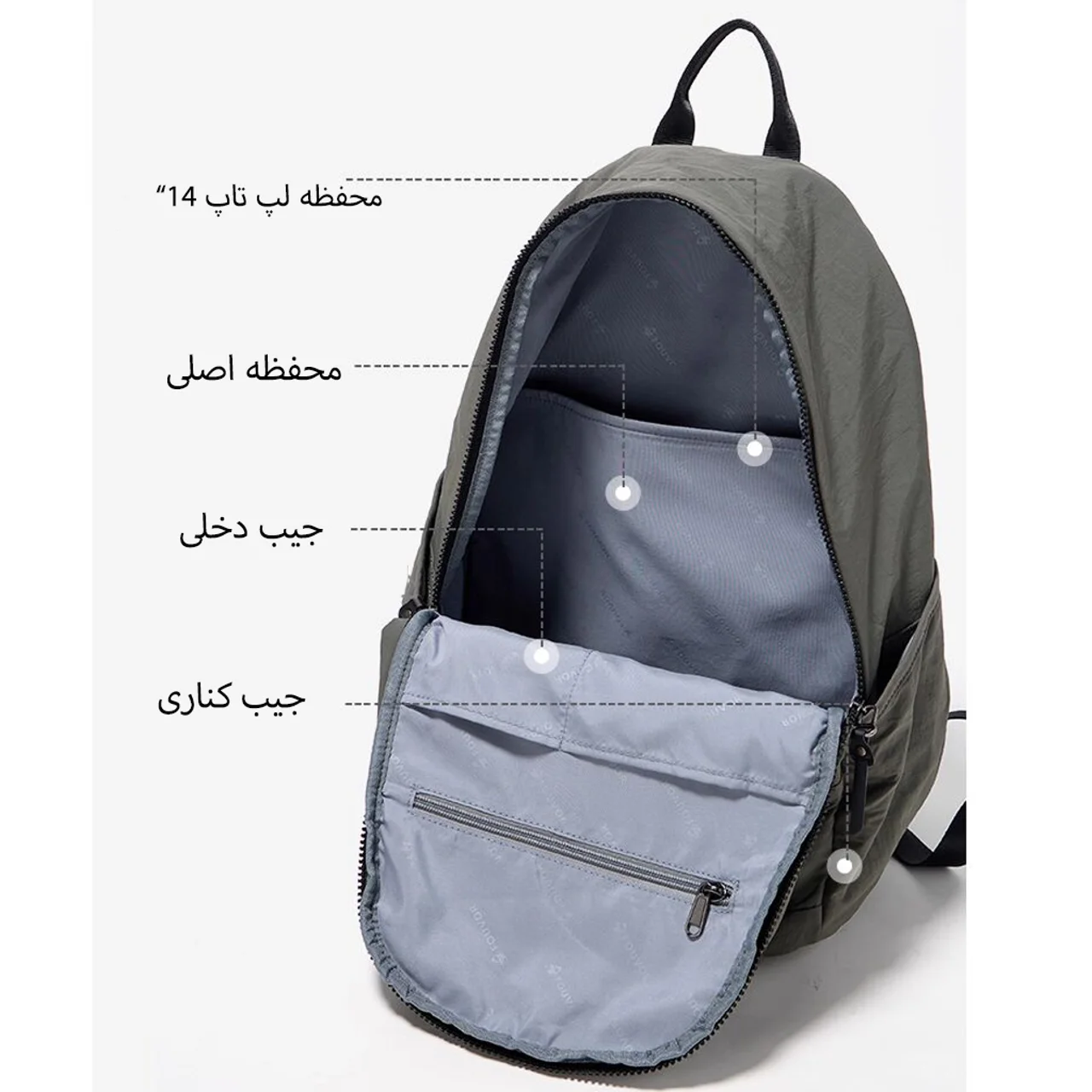 کوله پشتی Fouvor مدل 06-3043