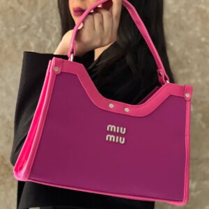کیف دوشی چرم MIU MIU مدل Deniz-975