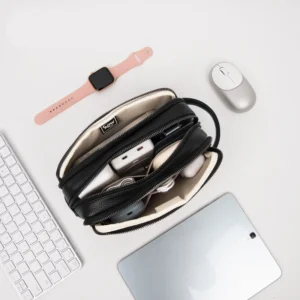 کیف دستی AGW مدل Salem Pouch Fingerprint Lock Lux اثر انگشتی