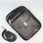 کیف دوشی چرم مدل شیرکو