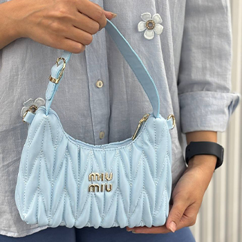 کیف دوشی دستی زنانه MIU MIU مدل 411