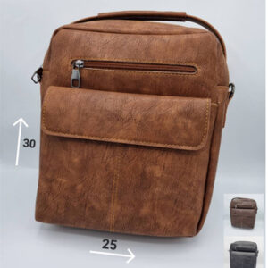 کیف دوشی دستی چرم ARAZBAG مدل آتیلا