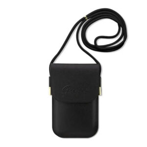 کیف دوشی GUESS مدل SAFFIANO EMBOSSED LOGO