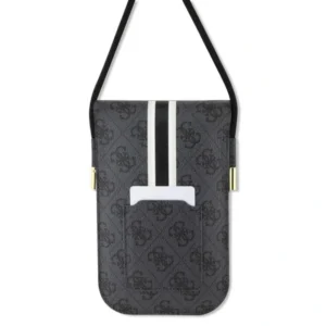 جلوی کیف دوشی GUESS مدل 4G WALLET WITH STRIPS