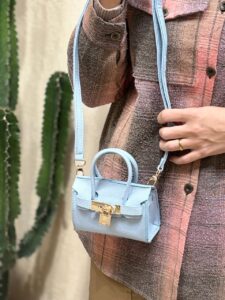 نمای جلویی کیف دوشی HERMES مدل 468
