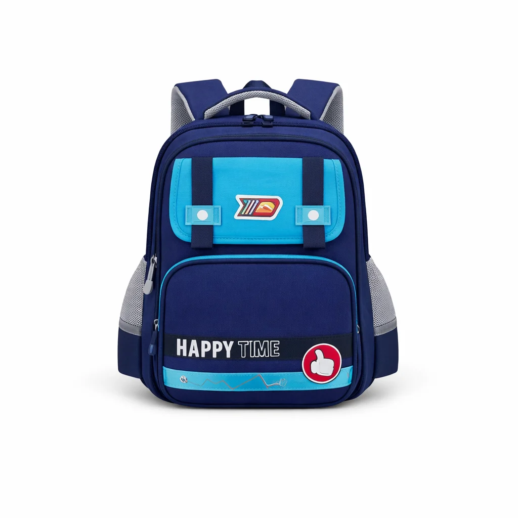 کوله پشتی مدرسه مدل Happy Time