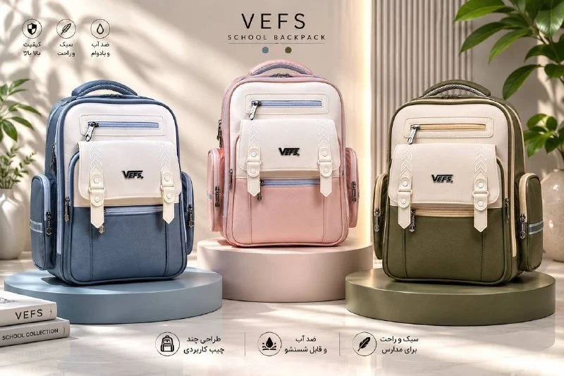 حمل و نقل کوله پشتی مدرسه VEFS