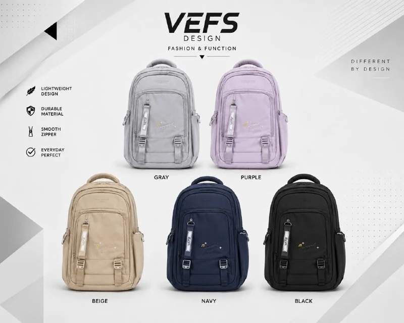 کوله پشتی مدرسه VEFS کد 5094